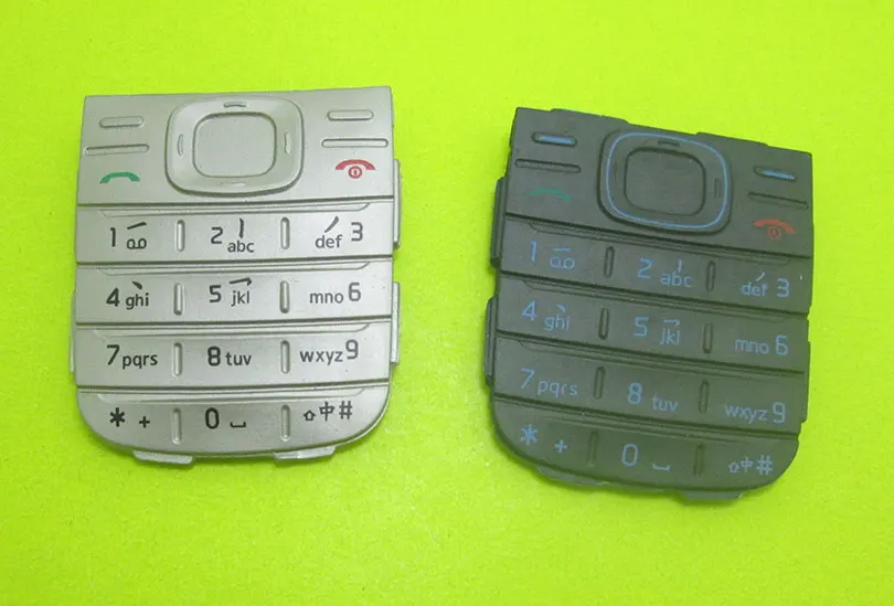 Новые кнопки клавиатуры для Nokia 1208 1200 черный белый