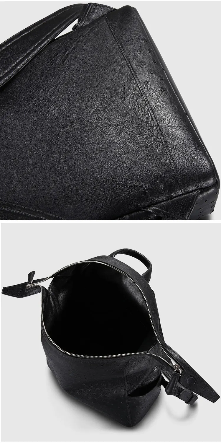 Cestbeau2019 новый кожаный рюкзак страуса с большой кожаный ёмкость дорожная сумка повседневное для мужчин и женщин