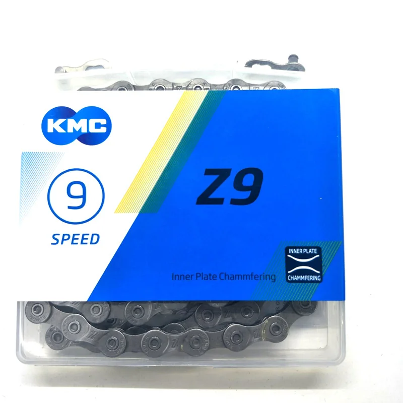 Kmc инструмент для демонтажа цепи велосипеда(X11.93 X11 X10 X9 Z9 X8 Z8 цепи 116 118L ссылки цикл переключатель цепи, 8, 9, 10, 11, скорость MTB цепь для дорожного велосипеда - Цвет: Z9