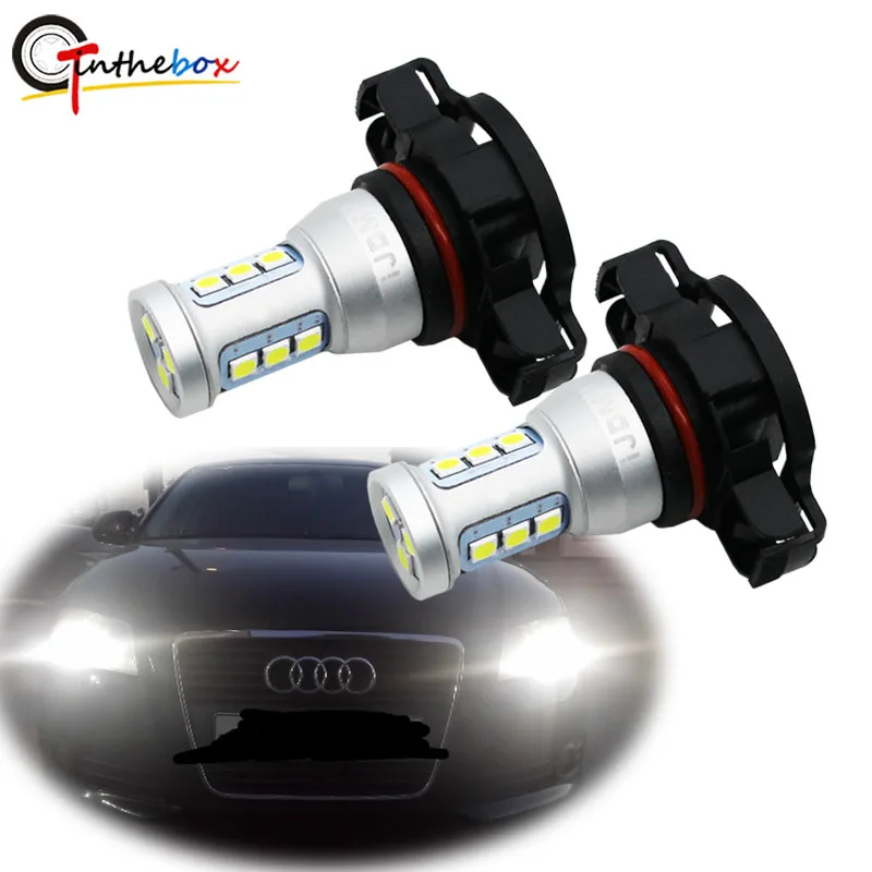 Gtinthebox CANBUS без ошибки H16 светодиодный 5202 PS19W PSY24W светодиодный лампы для AUDI A3 8P 2008+ светодиодный DRL Дневной Бег огни белый 6000K