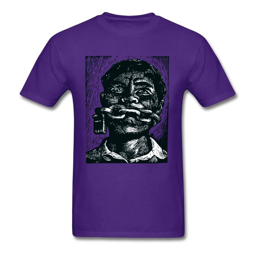 Tops Shirts Made in USA ostern Day Designer Funny Short Sleeve All Cotton Crewneck Men's T-Shirt Funny Tee-Shirt Made in USA purple