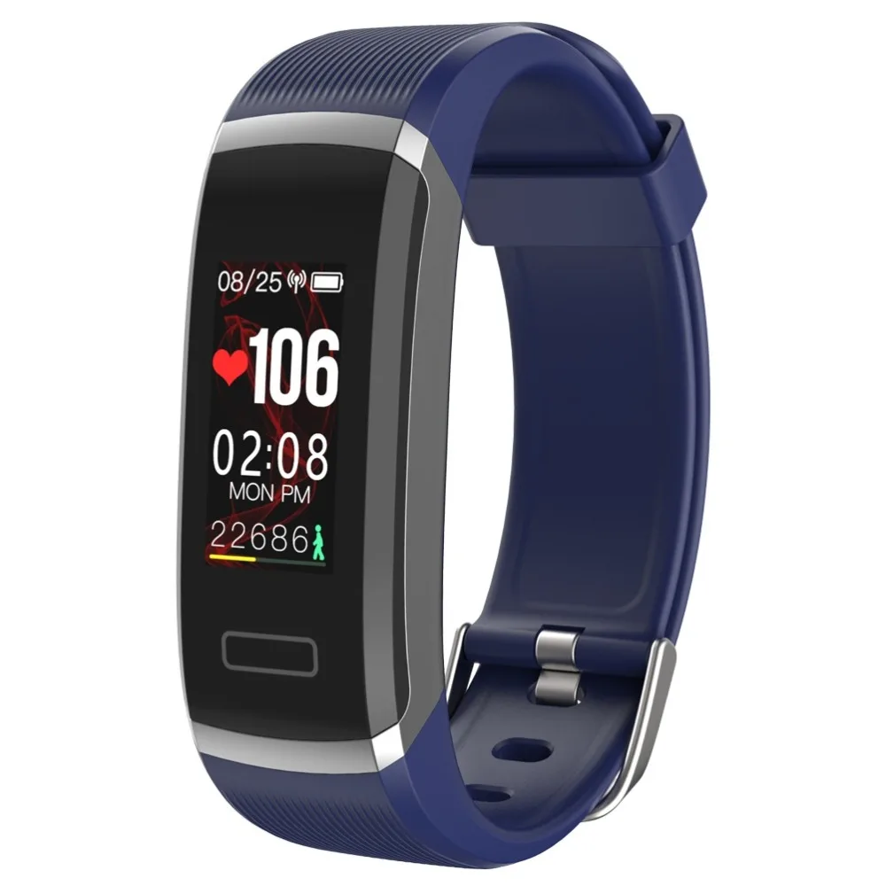 

Wearpai GT101 Smart band OLED Color Screen Smart Bracele Women and Men Heart Rate Monitor Clock Fitness Tracker waterproof