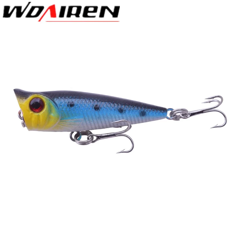 1 шт. рыболовные приманки 5 см 4 г|topwater bait|crank baitcrankbait minnow |