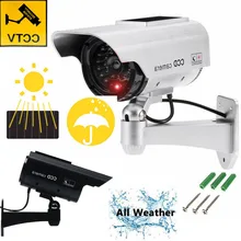 Поддельный манекен видеонаблюдения CCTV Красный флэш-Светильник ИК наружная/Внутренняя камера Поддельный манекен видеонаблюдения CCTV Красный флэш-Светильник ИК наружная/Внутренняя камера