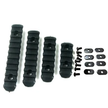 Шт. 4 шт. Тактический Airsoft полимер Пикатинни для MOE/M-LOK Handguard лазерный прицел принадлежности охоты