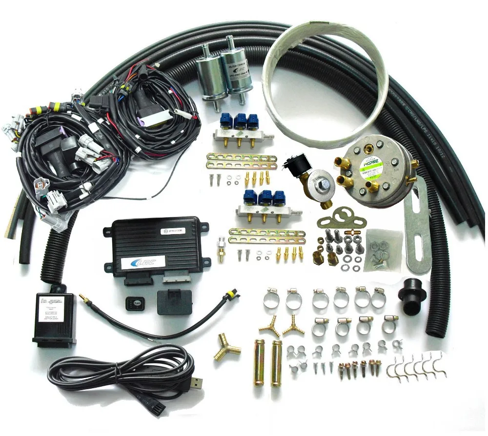 Propane LPG Sequential Injection System Conversion Kits for gasoline Cars of 5 or 6 cylinder SFI Engine on Aliexpress.com | Alibaba Group