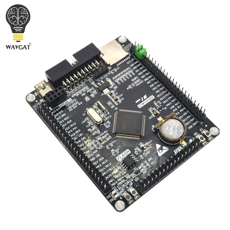 Детская плата STM32F407VET6 минимальная системная обучающая ARM core board|Интегральные