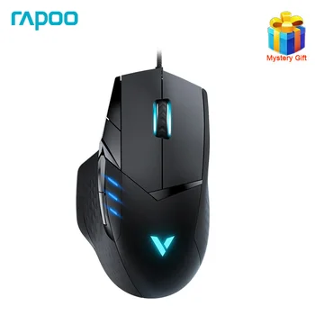 

Rapoo VT300 Original IR Optical Gaming Mouse Wired Mouse with 6200DPI 10 Programmable Buttons for Mouse Gamer PUBG Overwatch LOL