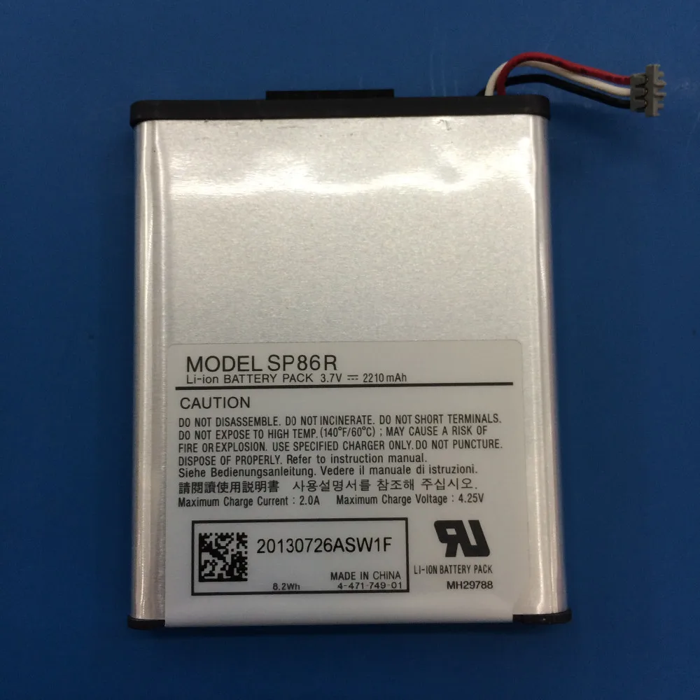

Original 2210mAh for Sony PSV2000 Battery PSV 2000 PSVITA 2000 Built-in Li-Ion Lithium Batteries 3.7V Power Supply SP86R Charge