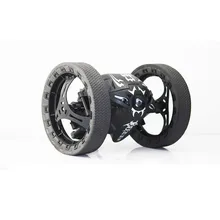 2,4 г RC Bounce автомобиль с прыжком светодиодный свет музыка автоматическая балансировка вертикальной прогулки дистанционное управление робот автомобиль игрушки подарки для детей