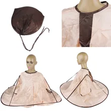 1 шт., платье для стрижки, водонепроницаемый, для взрослых, для стрижки волос, складной зонтик, накидки для салона, парикмахерское платье, фартук, инструменты для стрижки волос
