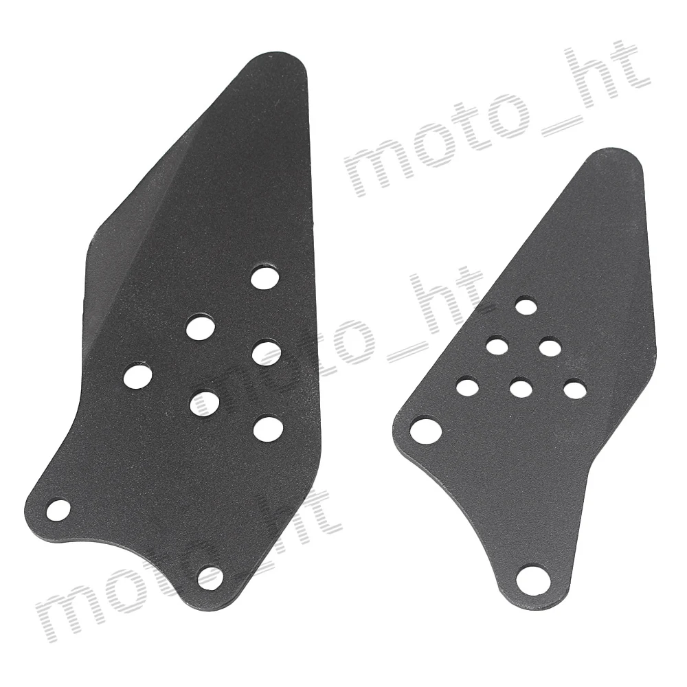 Aluminum Alloy NEW Motorcycle Rider Front Footpegs / Foot Pegs / Footrest Brackets for Kawasaki Ninja ZX-6R 2005 2006 2007 2008 Black 