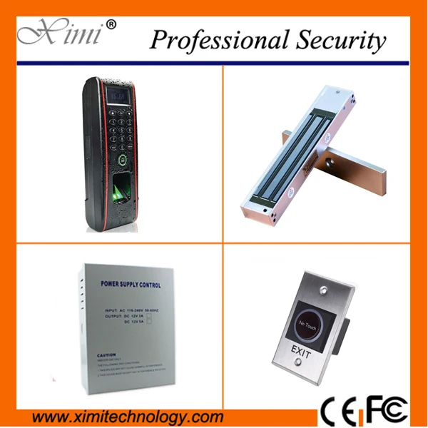 

ZK fingerprint reader waterproof samrt biometric door lock 3000 user fingerprint access control system tcp/ip time attendance