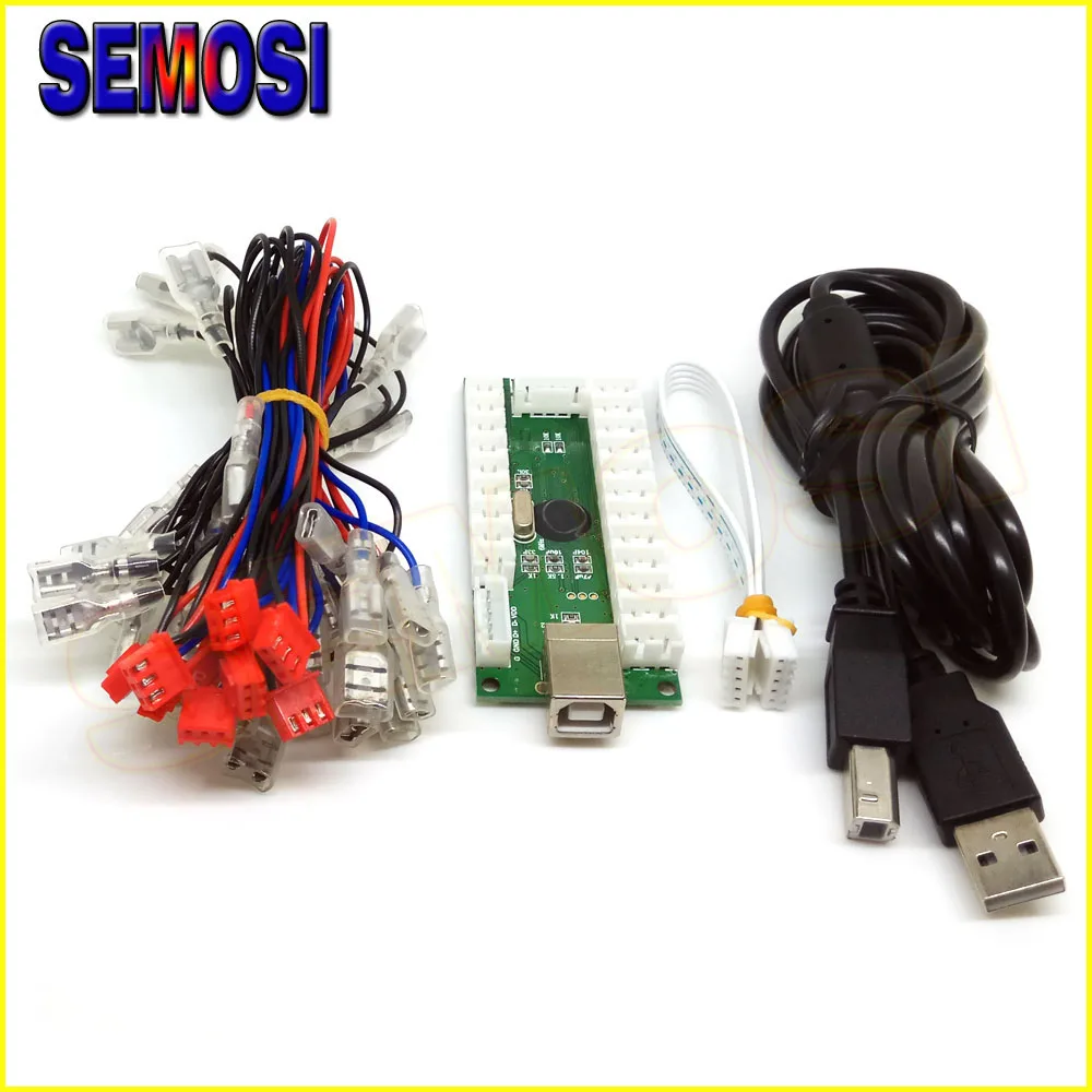 DIY Нулевая задержка аркадный USB кодировщик ПК для джойстика Jamma MAME запасные части