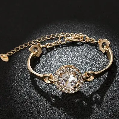 Personality Hot Fashion Rhinestone High Quality Bracelet For Women Accessories Wholesale And Retail Bracelets Luxury Brand