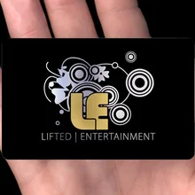 Пластиковые визитки, из ПВХ именной карты, подарочные карты, 0,76 мм толщина, скругленный угол