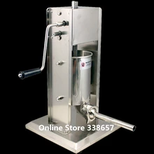 15л коммерческий вертикальный ручной колбасный шприц для изготовления колбасы экструдер наполнитель машина инструменты