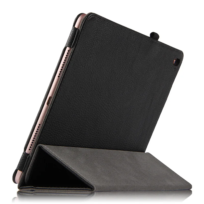 Натуральная кожа Manget контроль сна Подставка Funda Capa чехол для Apple iPad Pro 9,7 дюйма A1673 A1674 A1675 планшет