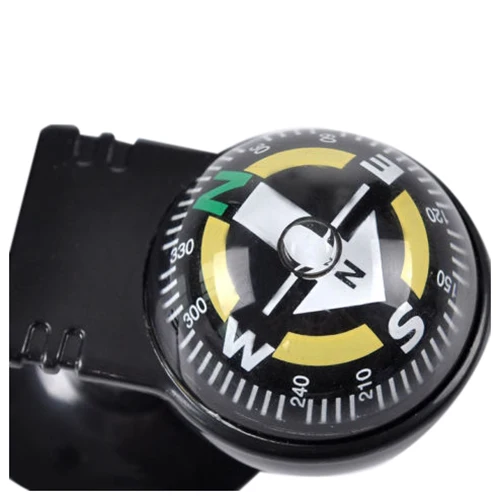 Автомобильный плавающий шар Магнитный навигационный компас черный