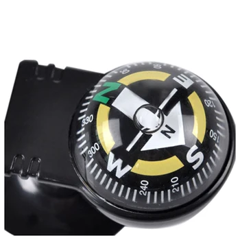 

New Car Vehicle Floating Ball Magnetic Navigation Compass Black