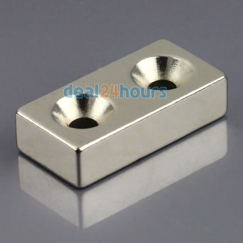 OMO Magnetics 1 шт. N50 Супер сильный блок кубовидные неодимовые магниты 40x20x10 мм 2