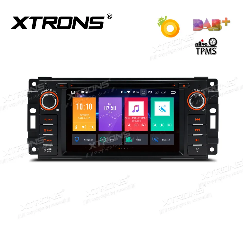 XTRONS 6 2 &quotAndroid 8 0 Восьмиядерный автомобильный Радио dvd плеер GPS навигация для JEEP