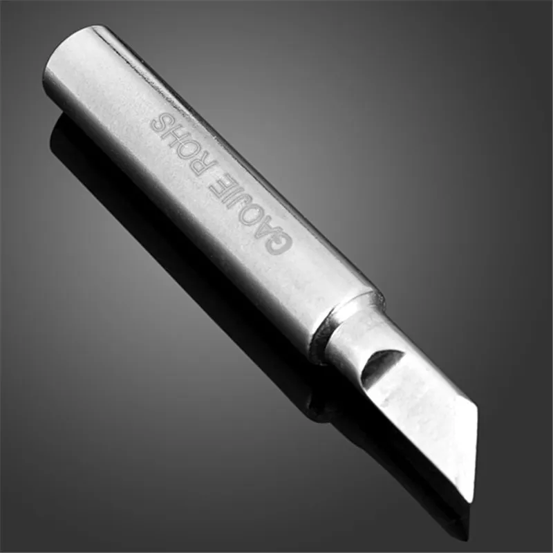 

907 K Shape Knife Soldering Iron Tip Lead-Free For Electric Soldering Iron Repair Tool New