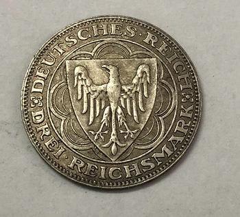 

1927 Germany 3 Reichsmark Bremerhaven