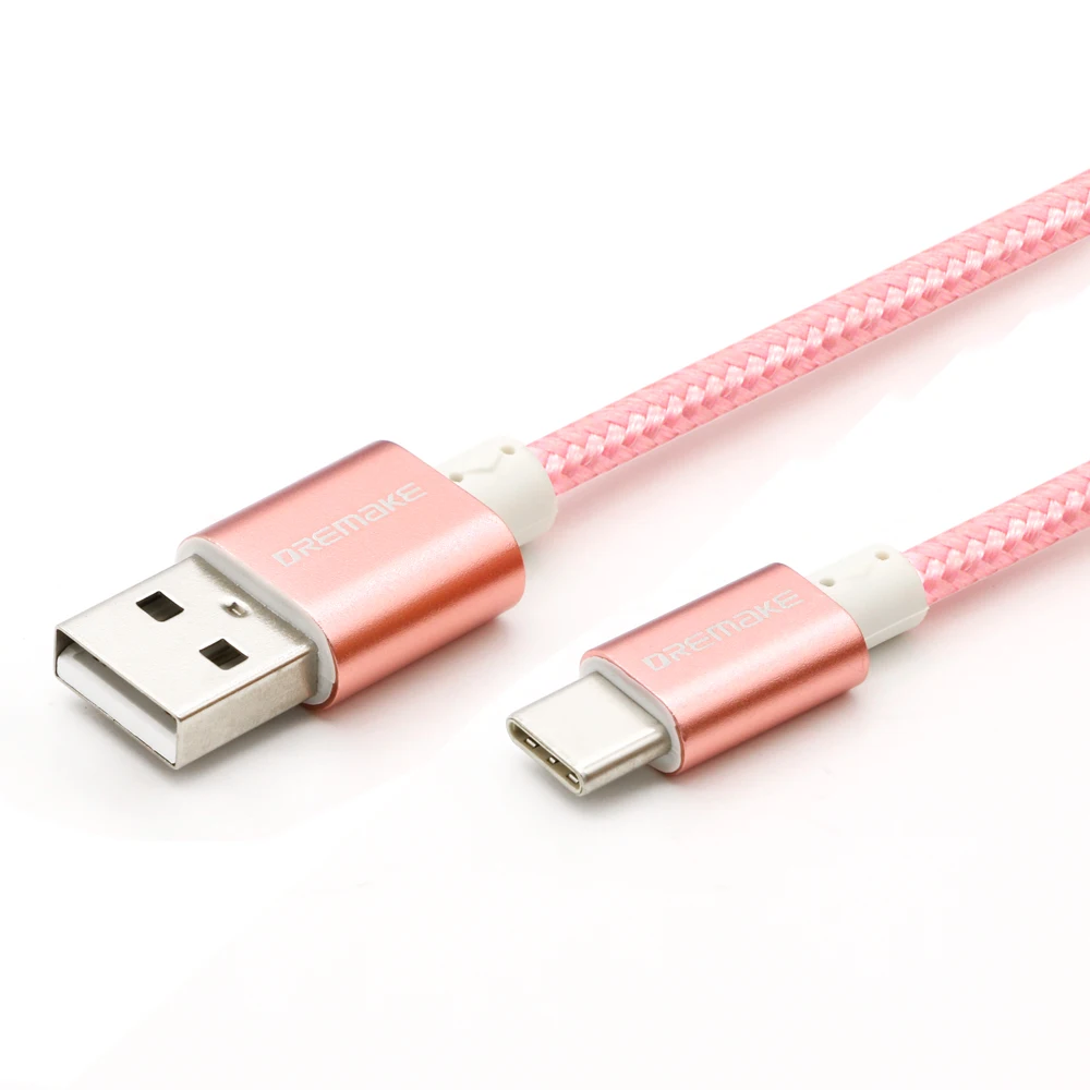 Usb type-C кабель, USB A к USB-C быстрое зарядное устройство нейлоновый плетеный шнур совместим с samsung Galaxy S8 S9, Google Pixel 2 3 XL, LG V30