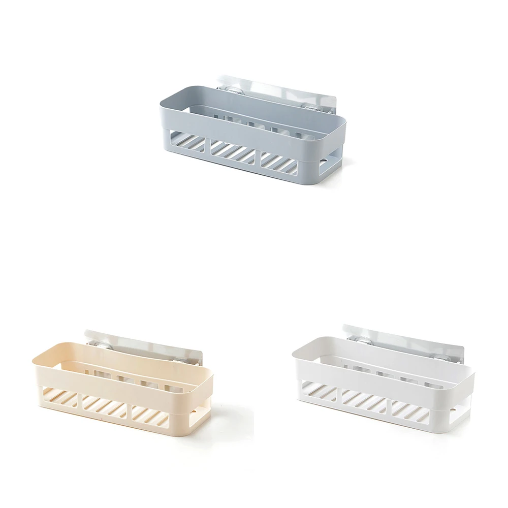 

Adhesive Bathroom Shelf Badkamer Hot Bathroom Accessories Rek Storage Rack 3 Colors Corner Shower Shelf Kitchen Home Decoration