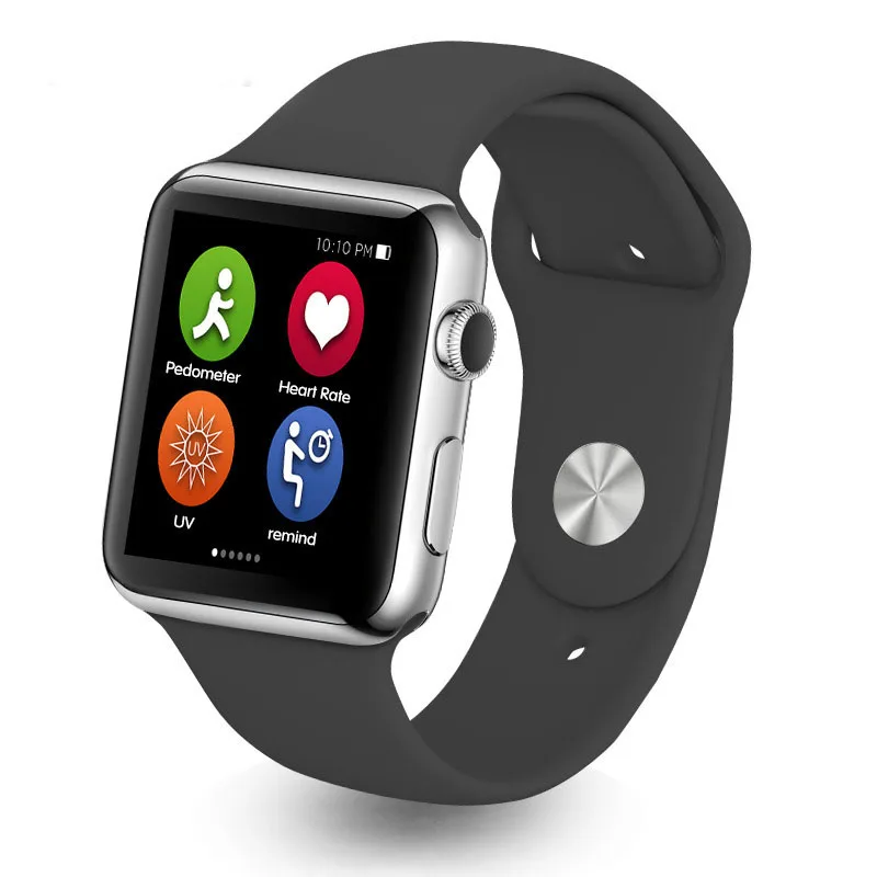 New Bluetooth Smart Watch IWO 1 1 Heart Rate Monitor font b Smartwatch b font Digital