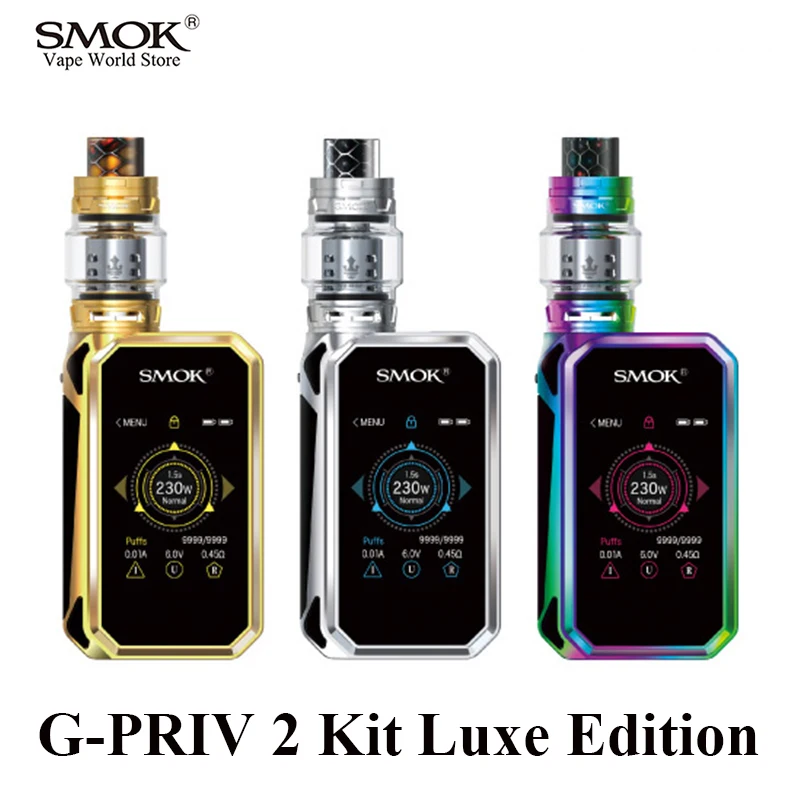 Электронная сигарета SMOK G PRIV 2 Kit Luxe Edition Vape Box Mod с TFV12 Prince Tank VS Pico Alien S235|vape box mod|vs