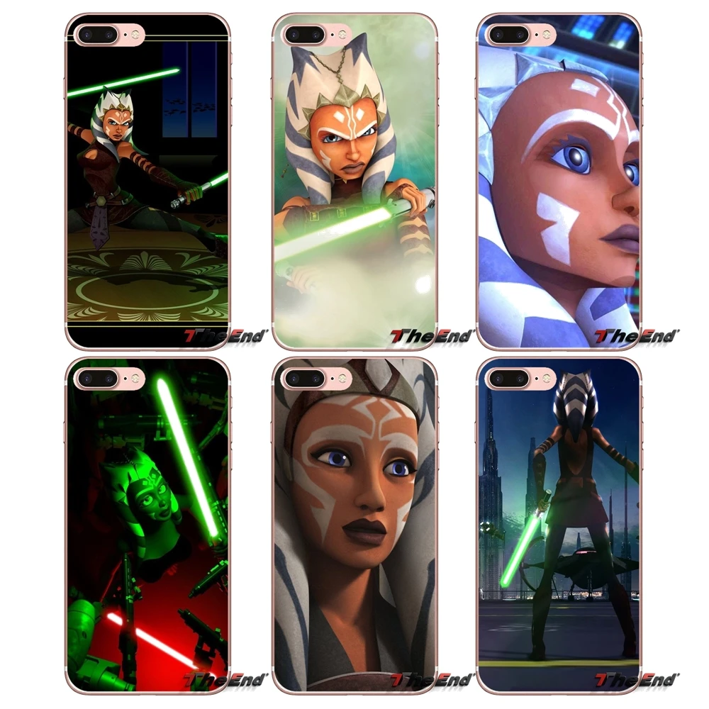Ahsoka аксессуары чехлы для телефонов Xiaomi Mi6 Mi 6 A1 Max Mix 2 5X 6X Redmi Note 5 5A 4X 4A A4 4 3 Plus