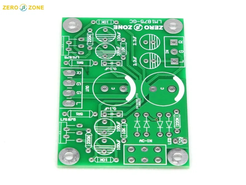 

GC version LM1875 power amplifier PCB blank board Bile power amplifier PCB reference GC1875T circuit / two channel