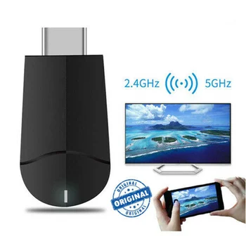 

Wireless Display Adapter 4K HD Wifi 2.4G Easy Sharing TV Dongle for iOS Android GDeals