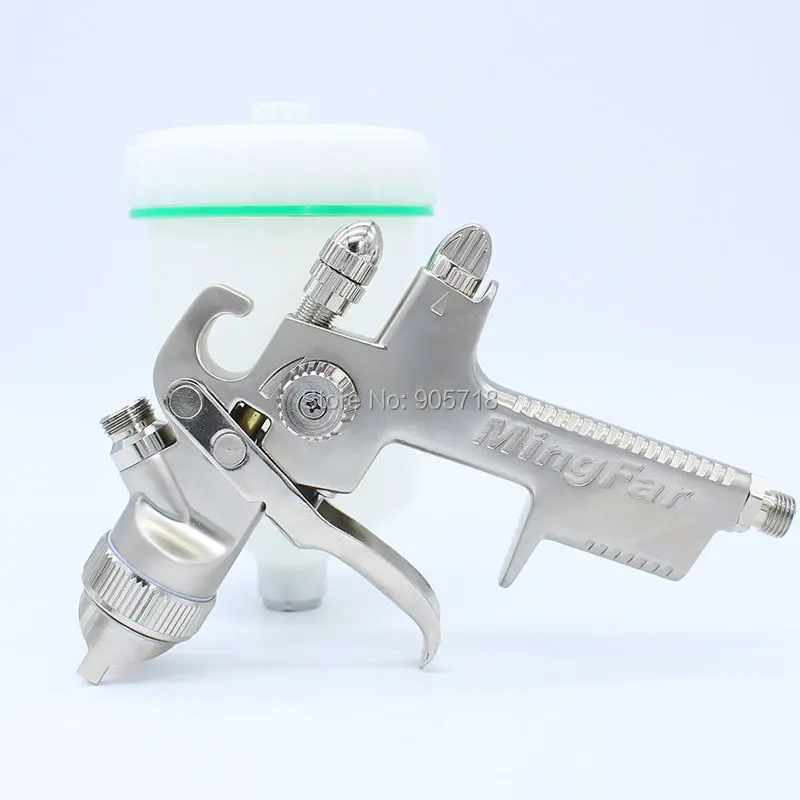 

Free Shipping High Quality HVLP AB-17G 1.4mm Or 1.7mm Nozzle Air Paint Spray Gun Pneumatic Sprayer Painting Gun Tool