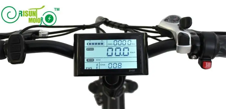 Top Fast delivery 20 Fat ebike 48V500W bafang motor TFT LCD folding electric bike 4.0snow tire riding cycling lithium battery ebike 0