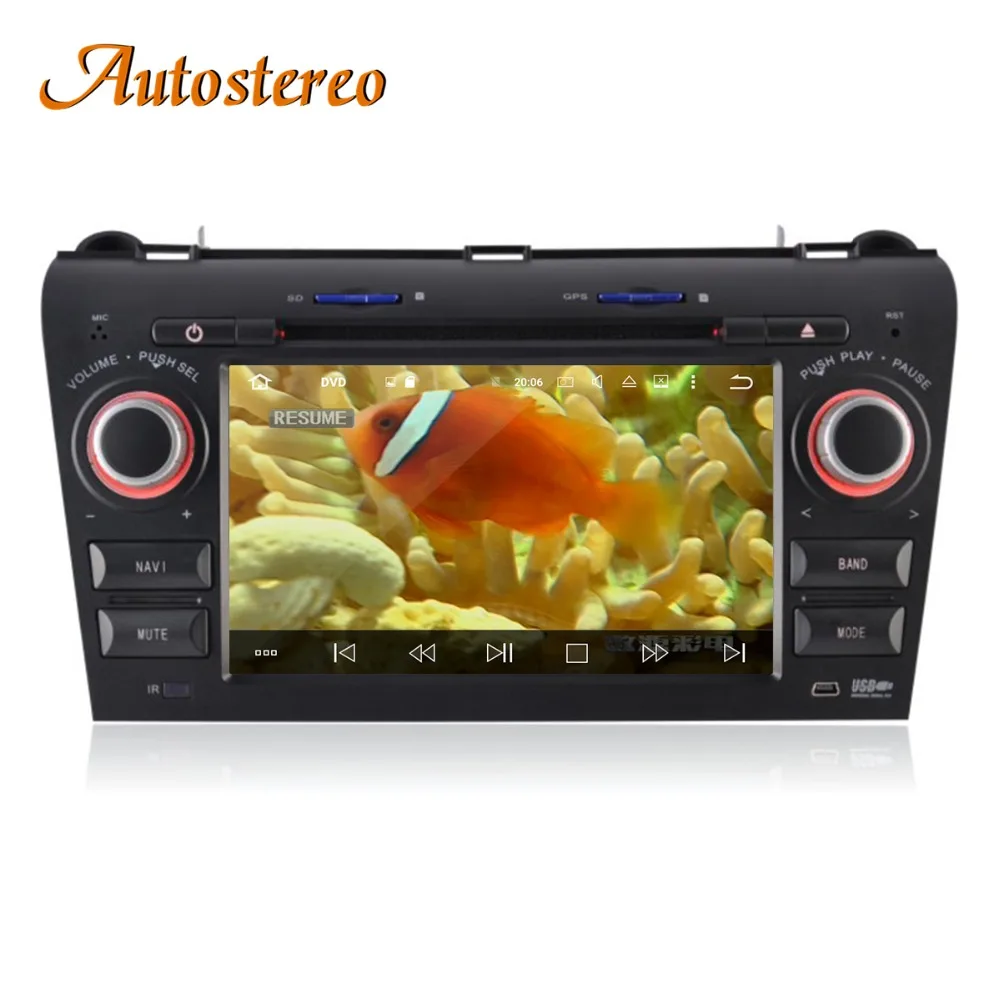 Flash Deal Android 9.0 Car GPS Navigation DVD Player For Mazda3/Mazda 3 2003-2009 multimedia player head unit stereo HD radio tape recorder 3