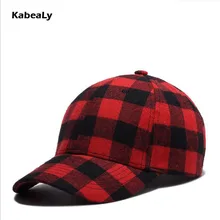 

Fashion Men & Women Casual Outdoor Sport Plaid Visor Brim Cotton Baseball Hat UV Protect Sun Beach Hat Hip hop Cap Peaked Cap