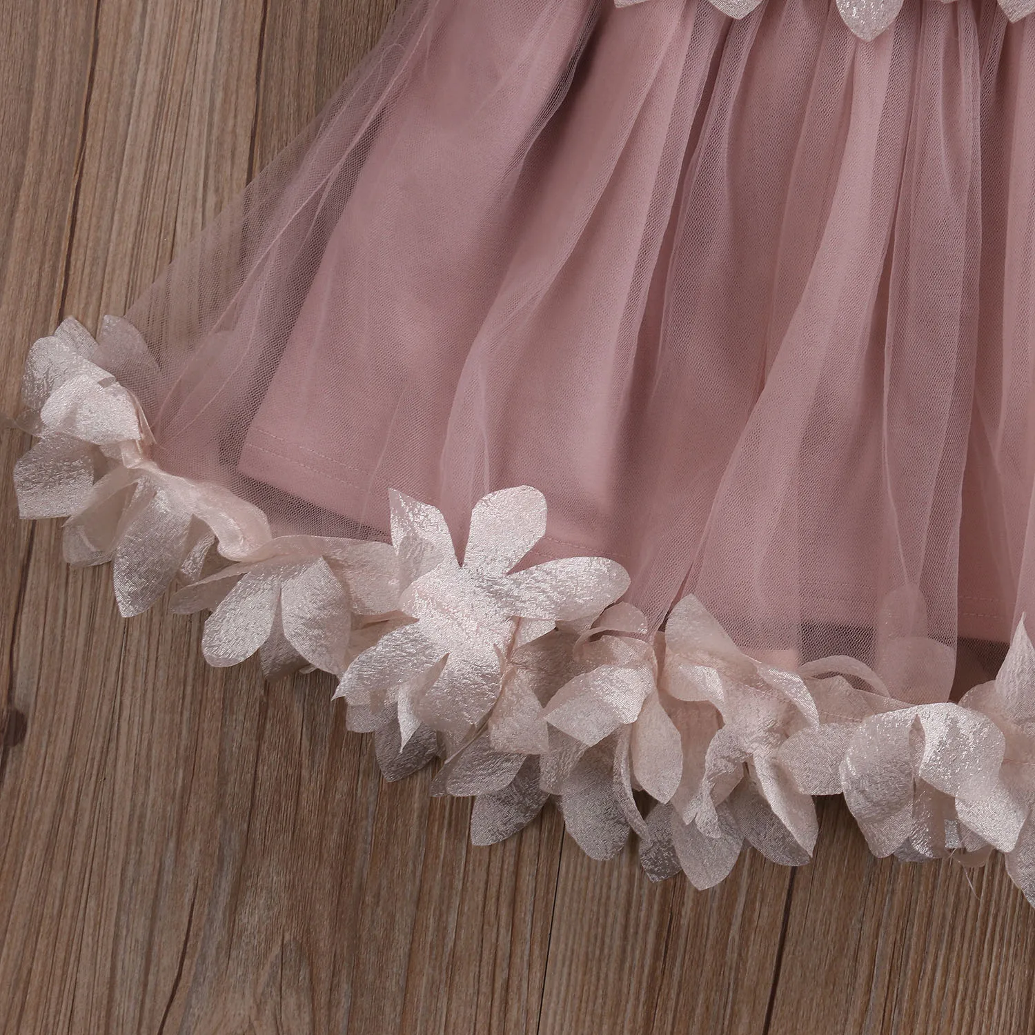 Новое милое летнее кружевное мини-платье трапециевидной формы без рукавов в стиле Лолиты для маленьких девочек, одежда, размеры От 1 до 7 лет