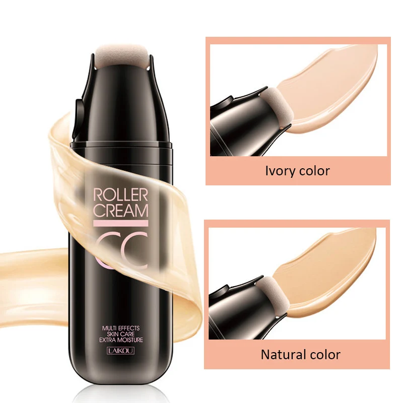 

Hot Sale CC Cream Roller Design Whitening Isolation Concealer Moisturizing Waterproof Face Foundation Beauty Make Up Air Cushion