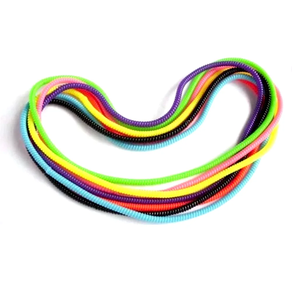 Random Color 10pcs TPU charger cable saver cord protector