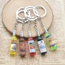 Парный автомобильный креативный Брелок пивной брелок-бутылка телефон очаровательный кулон для сумки подарок