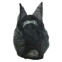 Лошадь Тихая езда анти муха маска с аксессуары для ушей для Мула осел ED