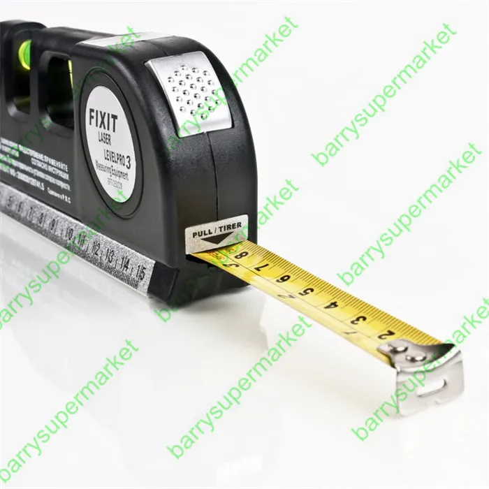 Laser Level Horizon Vertical Measure 8FT Aligner Standard & Metric Rulers Multipurpose Measure Instrument Level Laser Laser Level Horizon Vertical Measure 8FT Aligner Standard & Metric Rulers Multipurpose Measure Instrument Level Laser