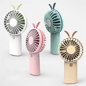

Mini Handheld Fan USB 600mah Outdoor Fan 3 Gears Summing Cooling Fan 4 Colors