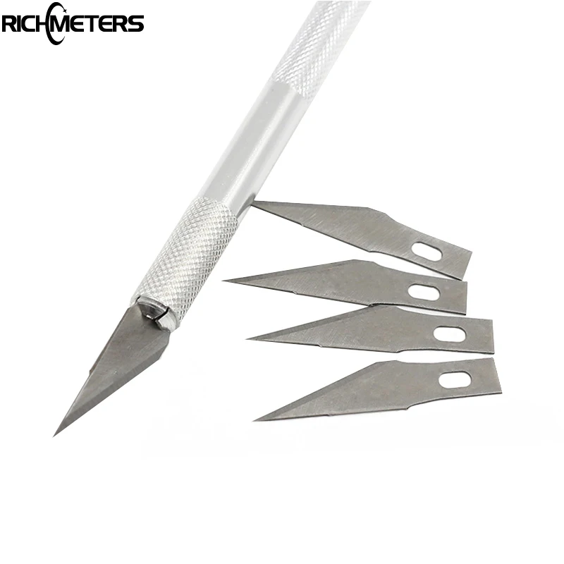 

5 blades Carve Knife Extra Backup Graver Cutter Scorper Craft Razor Sharp woodcarve Wood Cut Sculpte Hobby