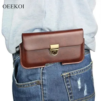 

OEEKOI PU Leather Belt Clip Pouch Cover Case for VKworld F1 4.5 Inch