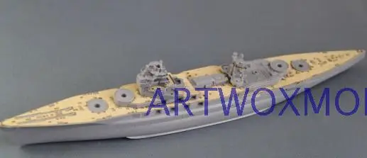 Aoshima ARTWOX 038673 Nagato battleship деревянная колода AW20141