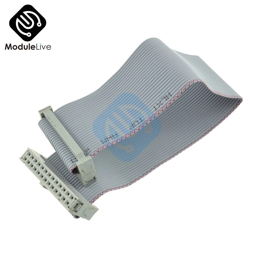 Плоский ленточный кабель с 26 контактами 2 54 мм picth 200 для Raspberry Pi GPIO Header|Детали и